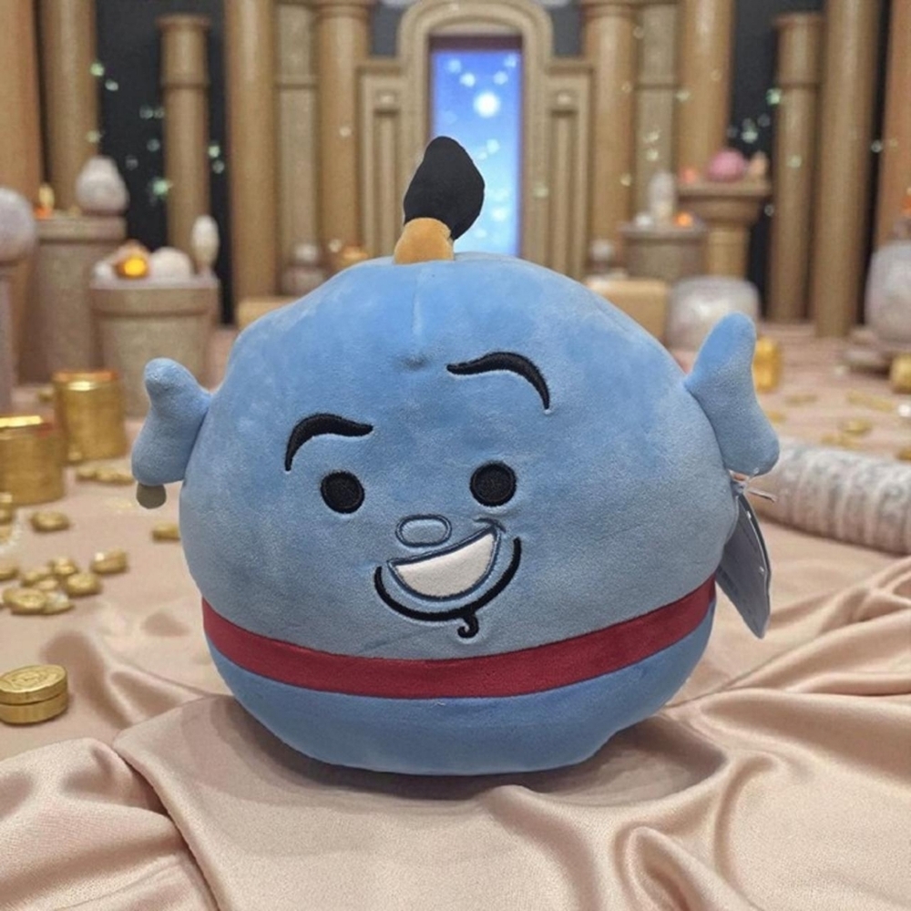 ​Disney Genie Squishmallow Aladdin Blue Plush Toy 8" New w/ Tags